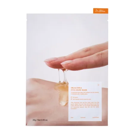 Vitamīnu auduma sejas maska ādas mirdzumam Dr. Althea Vita Glow Mask